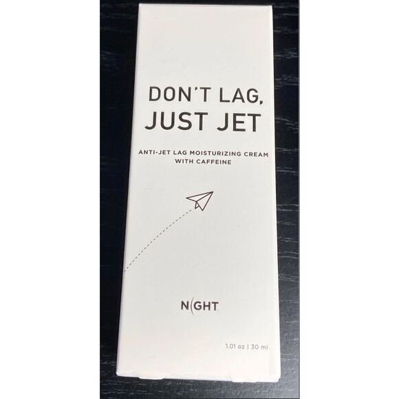 NIGHT SKINCARE - NWTIB - Don't Lag - Just Jet. Anti-Jet Lag Moisturizing Cream - Picture 6 of 11